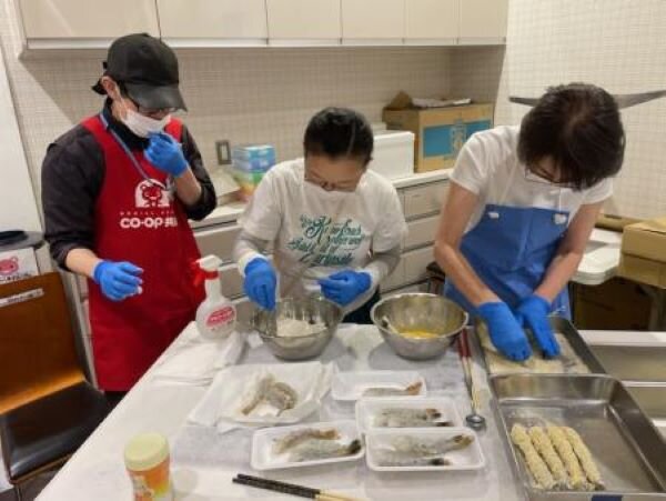 生駒北コープ委員会：真っすぐな海老フライを食卓に！