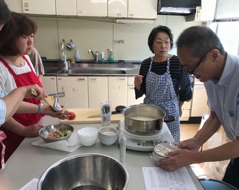 コープネット高田東：豆腐“かた～い絹”の椿き家学習会