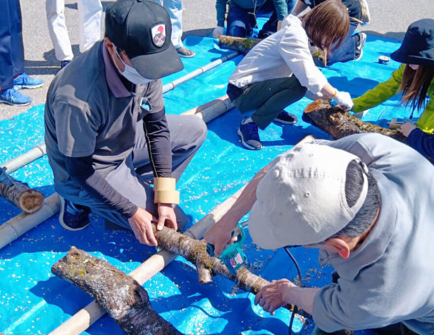 組合員との交流
