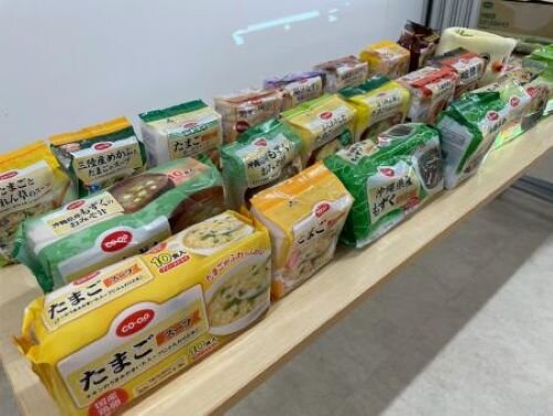 香芝西コープ委員会：即席麺とフリーズドライ商品の試食学習会