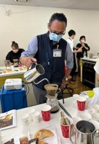 郡山西コープ委員会：小川珈琲㈱の学習会　コーヒー作りへのこだわりを知りました