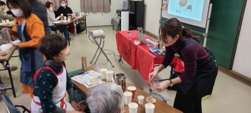 西大寺コープ委員会：小川珈琲(株)の学習会“美味しいコーヒーでほっとひと息”