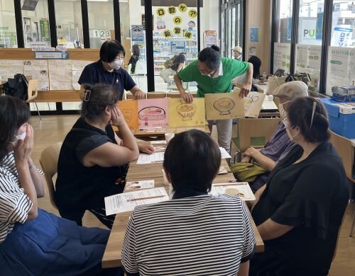 香芝東コープ委員会：医療生協による“塩分のおはなし”と「きらきらステップシリーズ」の試食