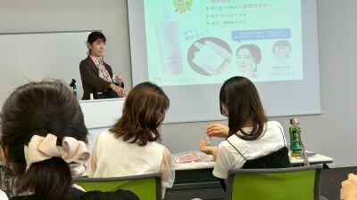 西大和コープ委員会:CO・OP化粧品「フリーリアシリーズ」の工場見学