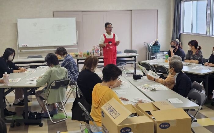 斑鳩・安堵コープ委員会：組合員のつどいとコープ商品試食学習会