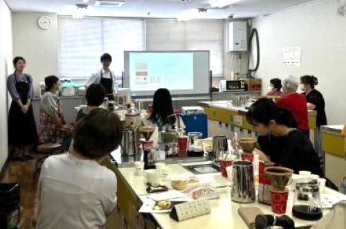 郡山西コープ委員会：小川珈琲㈱の学習会　コーヒー作りへのこだわりを知りました