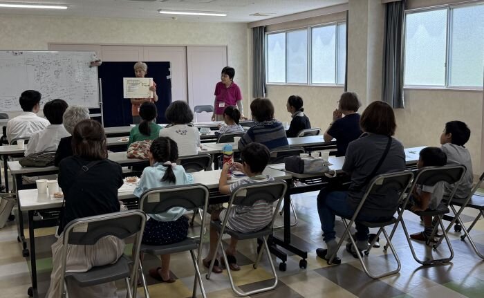 平群コープ委員会：夏休み企画　楽しく体験しながら環境について学びました