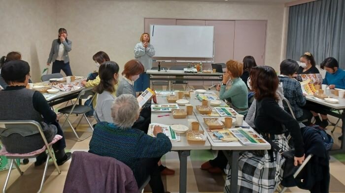 斑鳩・安堵コープ委員会：組合員のつどいと(株)J-オイルミルズの学習会