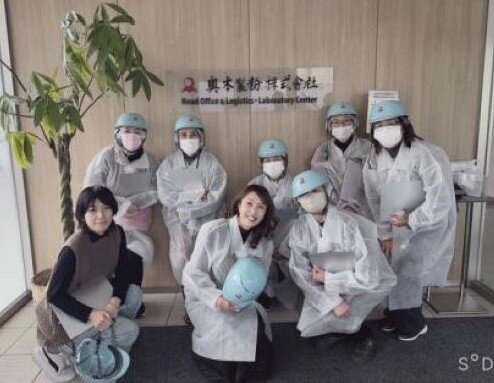 郡山東コープ委員会：製粉工場（貝塚市）でパスタができるまでを見学