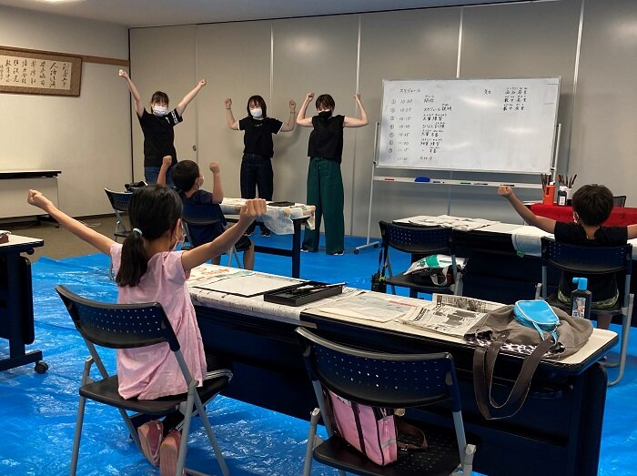 奈良東コープ委員会：毎年好評の夏休み企画！～子ども習字教室～
